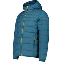 Cmp chaqueta outdoor hombre MAN JACKET FIX HOOD VERDE vista detalle