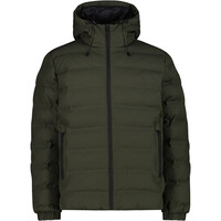 Cmp chaqueta outdoor hombre MAN JACKET FIX HOOD VERDE vista frontal