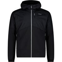 Cmp chaqueta outdoor hombre MAN JACKET HYBRID FIX HOOD GRIS vista frontal