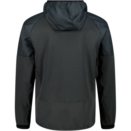 CMP MAN JACKET HYBRID FIX HOOD verde
