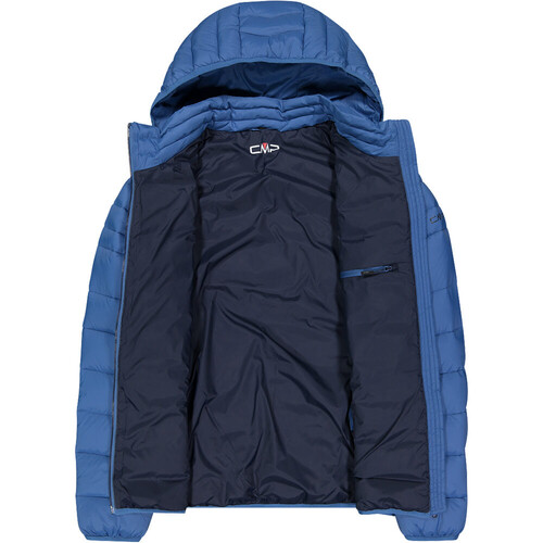 CMP MAN JACKET SNAPS HOOD azul