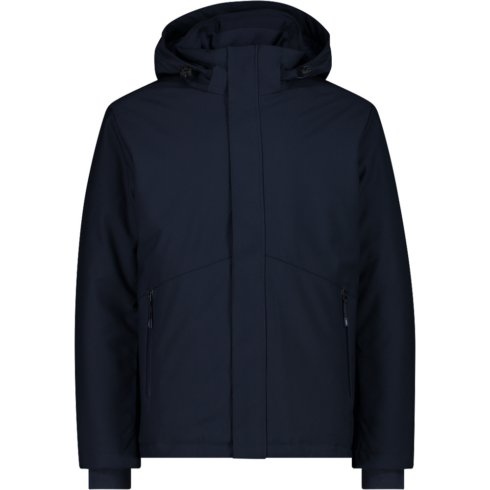 Cmp chaqueta outdoor hombre MAN JACKET SNAPS HOOD AZUL vista frontal