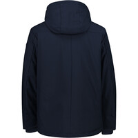Cmp chaqueta outdoor hombre MAN JACKET SNAPS HOOD AZUL vista trasera