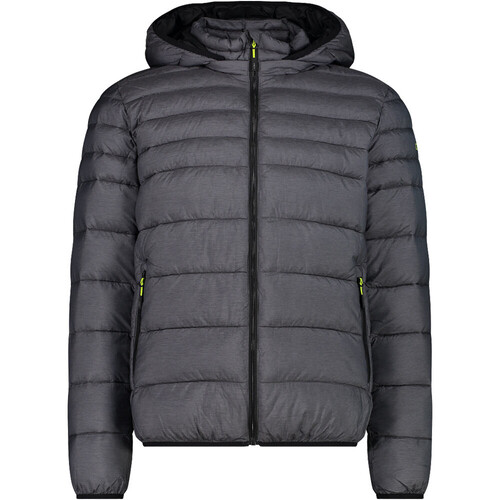 CMP MAN JACKET SNAPS HOOD gris
