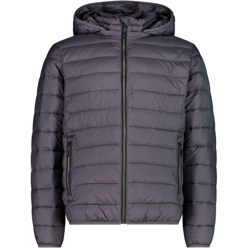 CMP MAN JACKET SNAPS HOOD gris