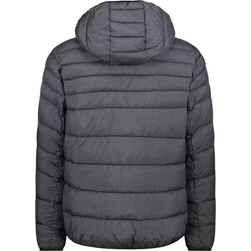 CMP MAN JACKET SNAPS HOOD gris