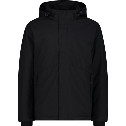 CMP MAN JACKET SNAPS HOOD negro