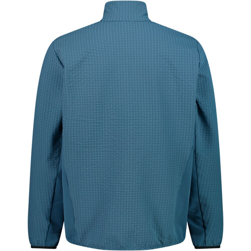 CMP MAN JACKET ZIP HOOD azul