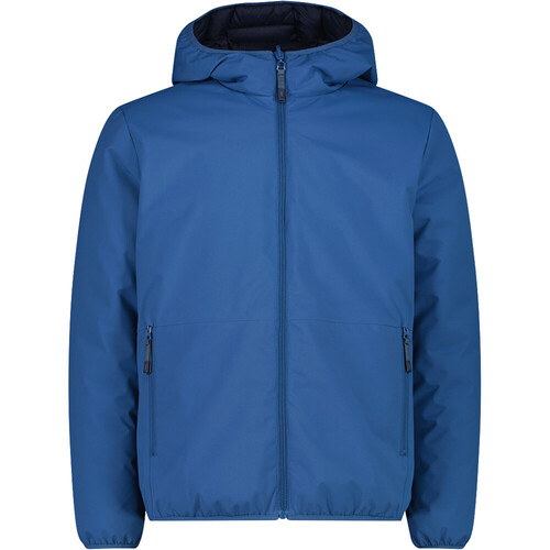 CMP MAN REVERSE JACKET FIX HOOD azul