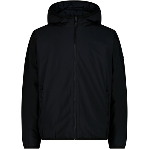 CMP MAN REVERSE JACKET FIX HOOD negro