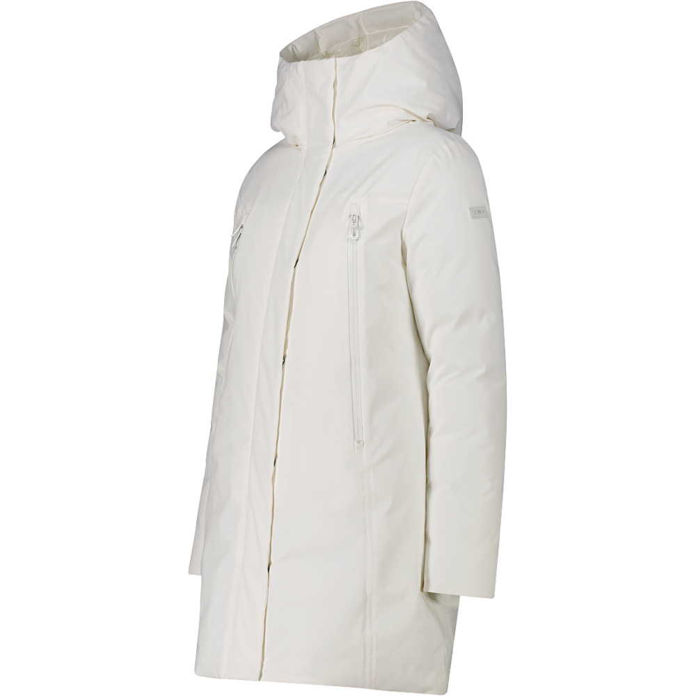 Cmp chaqueta outdoor mujer WOMAN COAT FIX HOOD MARRON vista detalle