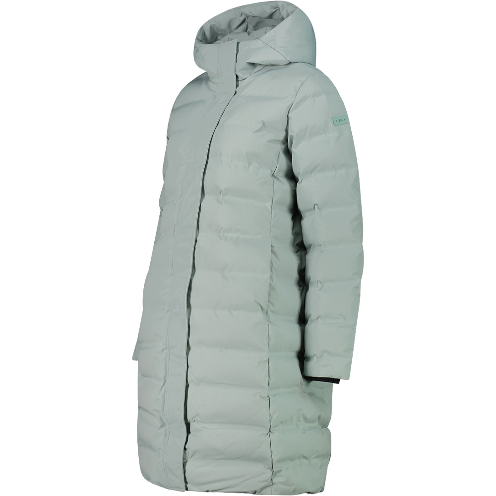 Cmp chaqueta outdoor mujer WOMAN COAT FIX HOOD VERDE vista detalle