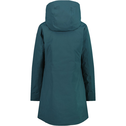 CMP WOMAN COAT FIX HOOD verde
