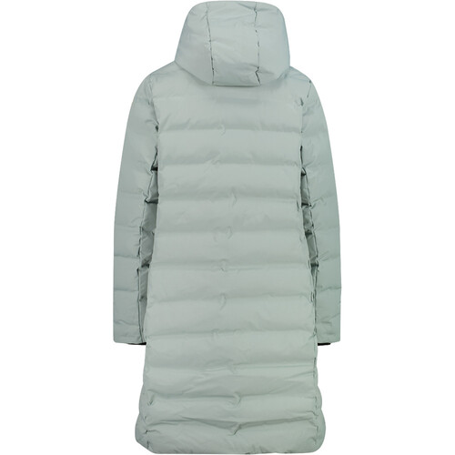 CMP WOMAN COAT FIX HOOD verde