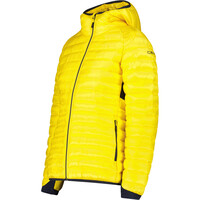 Cmp chaqueta outdoor mujer WOMAN JACKET FIX HOOD AMARILLO vista detalle
