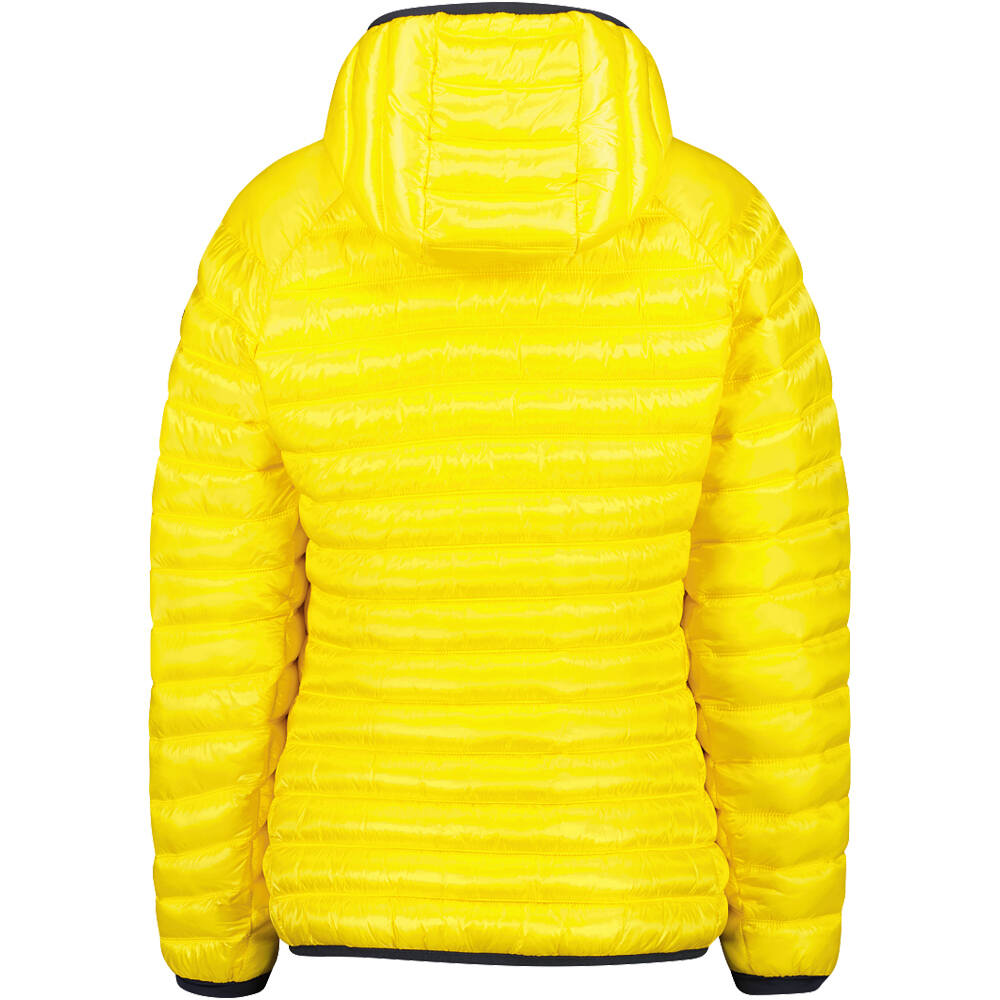 Cmp chaqueta outdoor mujer WOMAN JACKET FIX HOOD AMARILLO vista trasera