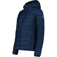 Cmp chaqueta outdoor mujer WOMAN JACKET FIX HOOD AZUL vista detalle