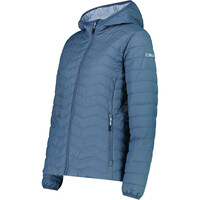 Cmp chaqueta outdoor mujer WOMAN JACKET FIX HOOD AZUL vista detalle