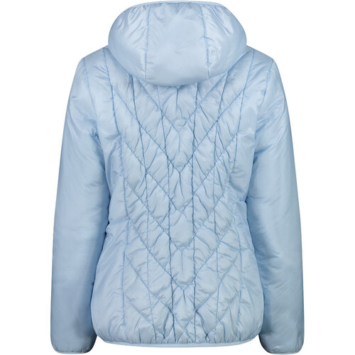 CMP WOMAN JACKET FIX HOOD azul