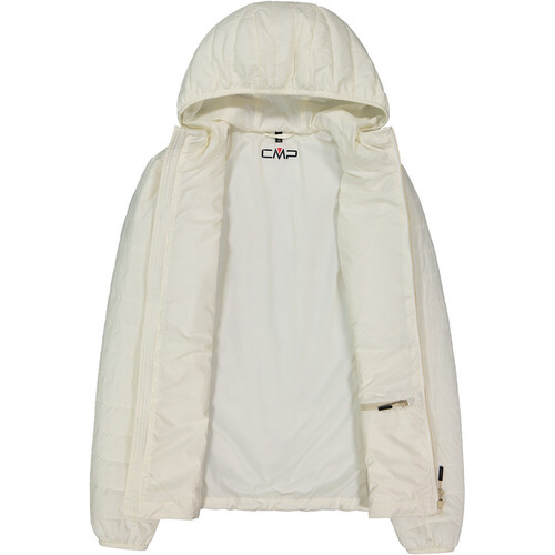 CMP WOMAN JACKET FIX HOOD blanco