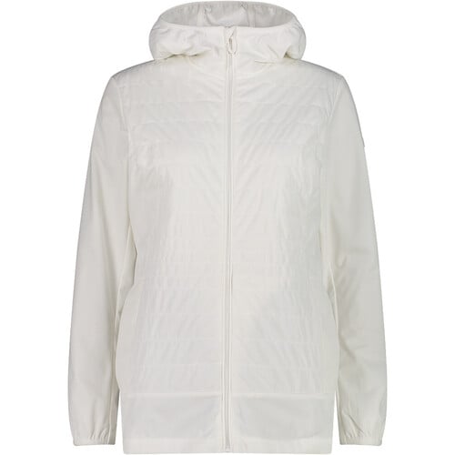 CMP WOMAN JACKET FIX HOOD blanco