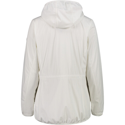 CMP WOMAN JACKET FIX HOOD blanco