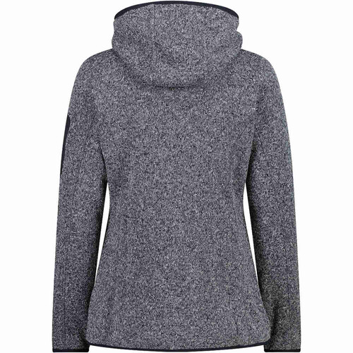 CMP WOMAN JACKET FIX HOOD gris