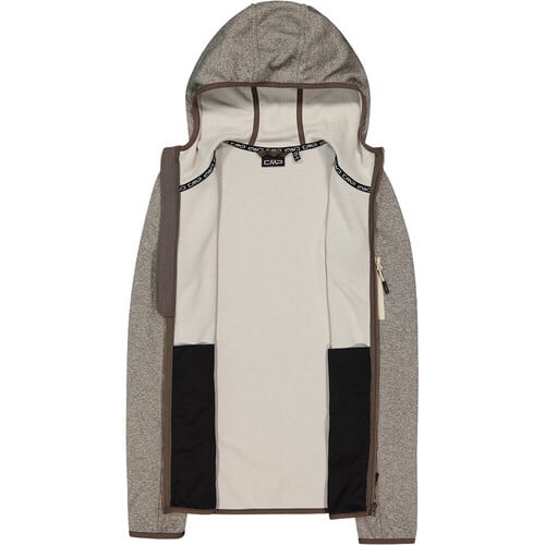 Cmp chaqueta outdoor mujer WOMAN JACKET FIX HOOD MARRON