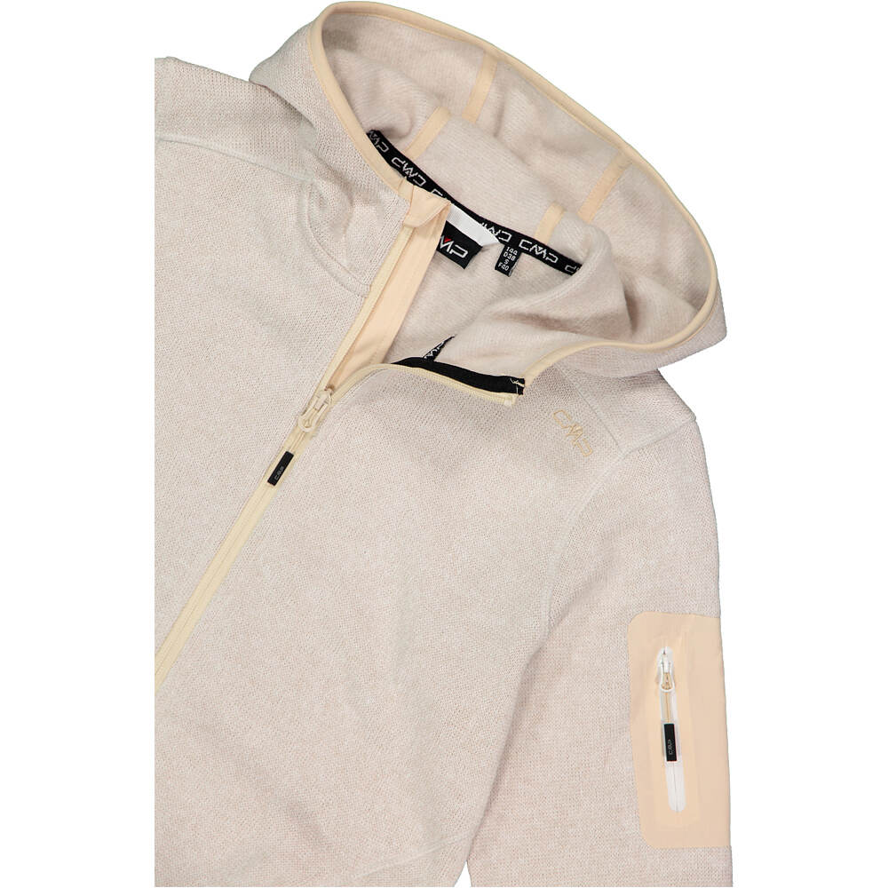 Cmp chaqueta outdoor mujer WOMAN JACKET FIX HOOD MARRON 04