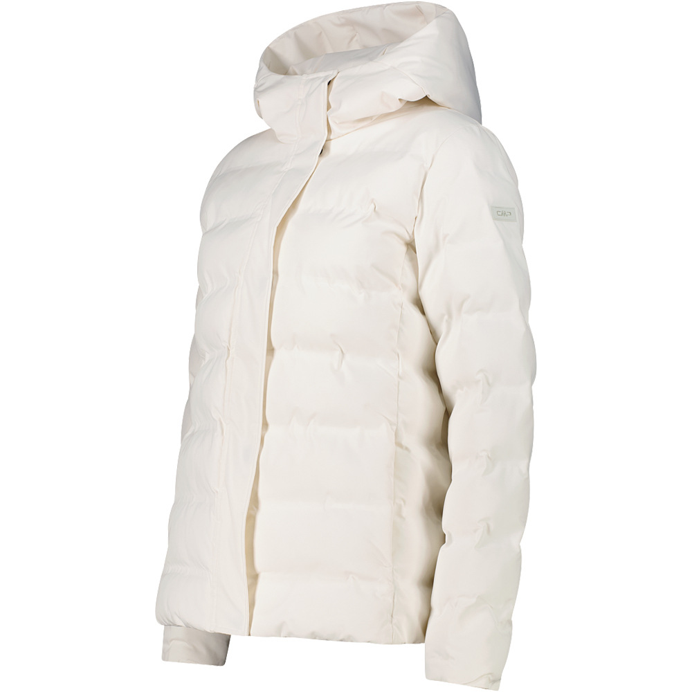 Cmp chaqueta outdoor mujer WOMAN JACKET FIX HOOD MARRON vista detalle