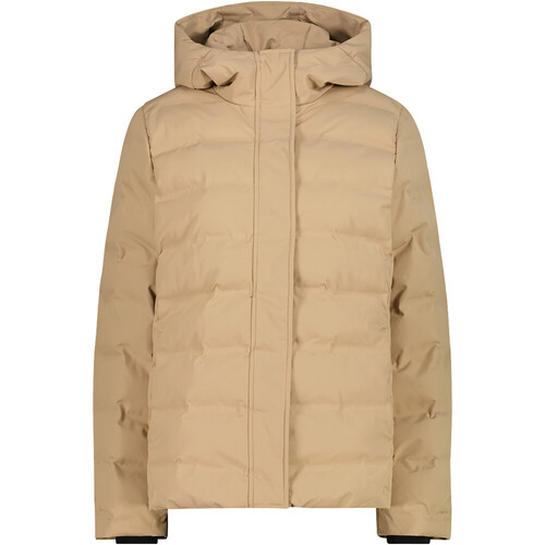 CMP WOMAN JACKET FIX HOOD marron