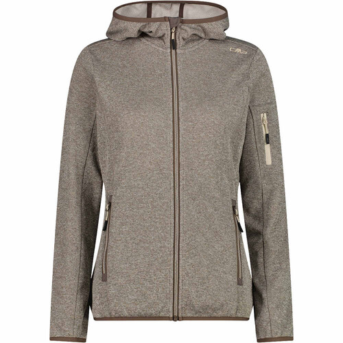Cmp chaqueta outdoor mujer WOMAN JACKET FIX HOOD MARRON