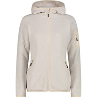 Cmp chaqueta outdoor mujer WOMAN JACKET FIX HOOD MARRON vista frontal