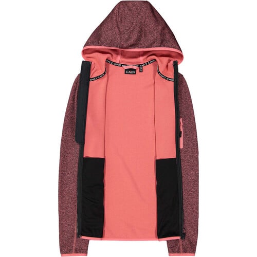 Cmp chaqueta outdoor mujer WOMAN JACKET FIX HOOD NARANJA