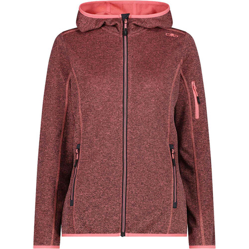 Cmp chaqueta outdoor mujer WOMAN JACKET FIX HOOD NARANJA