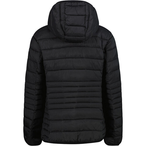 CMP WOMAN JACKET FIX HOOD negro