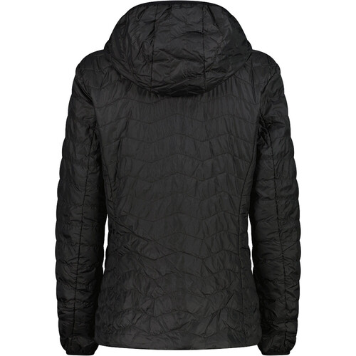 CMP WOMAN JACKET FIX HOOD negro