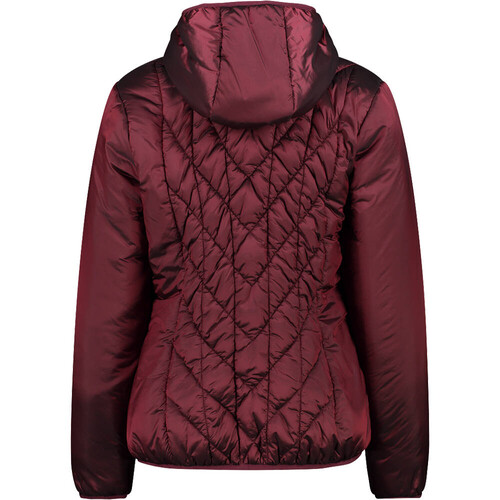 CMP WOMAN JACKET FIX HOOD rojo