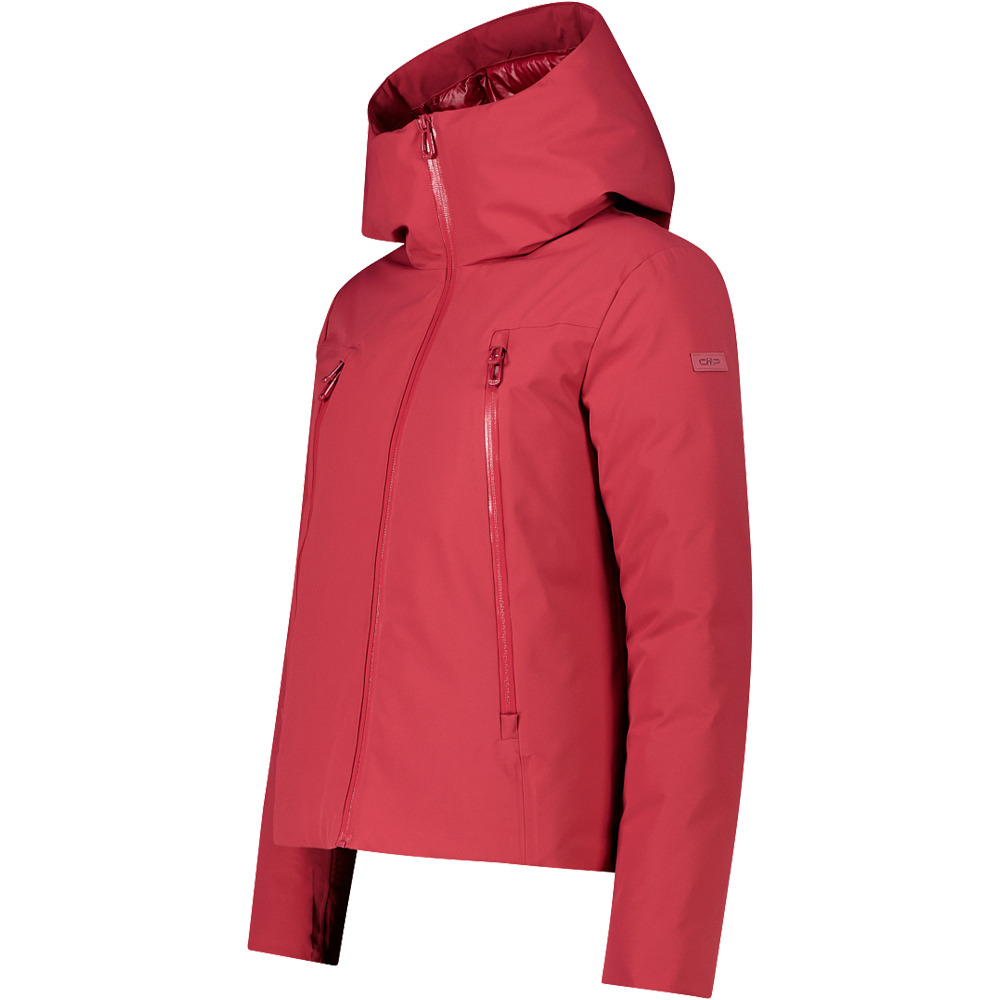 Cmp chaqueta outdoor mujer WOMAN JACKET FIX HOOD ROSA vista detalle