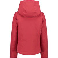 Cmp chaqueta outdoor mujer WOMAN JACKET FIX HOOD ROSA vista trasera