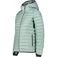 Cmp chaqueta outdoor mujer WOMAN JACKET FIX HOOD VERDE vista detalle