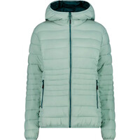 Cmp chaqueta outdoor mujer WOMAN JACKET FIX HOOD VERDE vista frontal