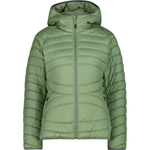 CMP WOMAN JACKET FIX HOOD verde
