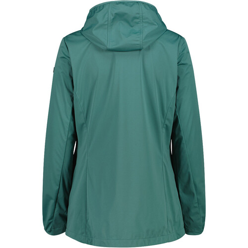 CMP WOMAN JACKET FIX HOOD verde