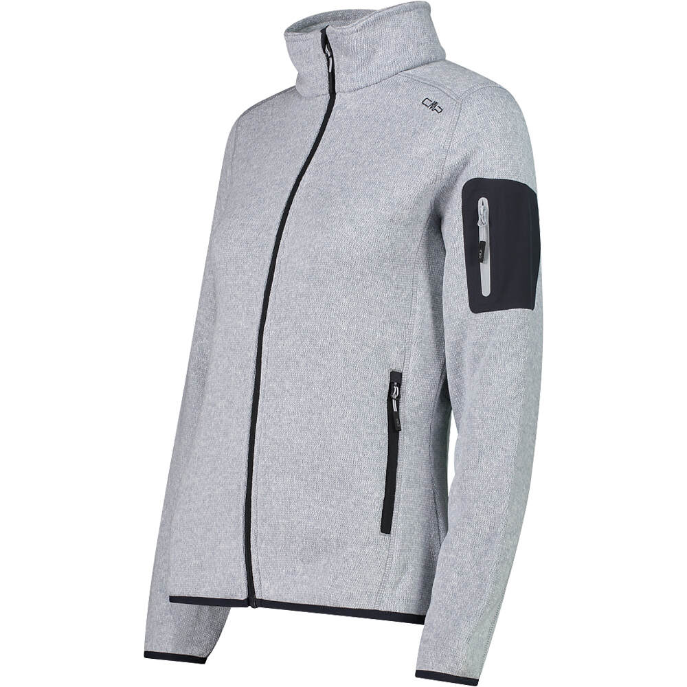 Cmp chaqueta outdoor mujer WOMAN JACKET GRIS vista detalle