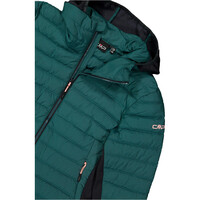 Cmp chaqueta outdoor mujer WOMAN JACKET HYBRID FIX HOOD VERDE 04