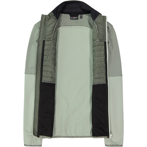 CMP WOMAN JACKET HYBRID verde
