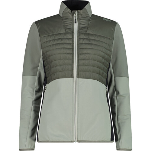CMP WOMAN JACKET HYBRID verde