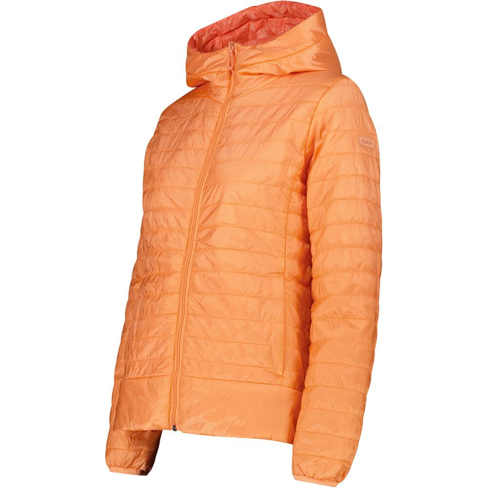 Cmp chaqueta outdoor mujer WOMAN JACKET REVERSE FIX HOOD NARANJA vista detalle