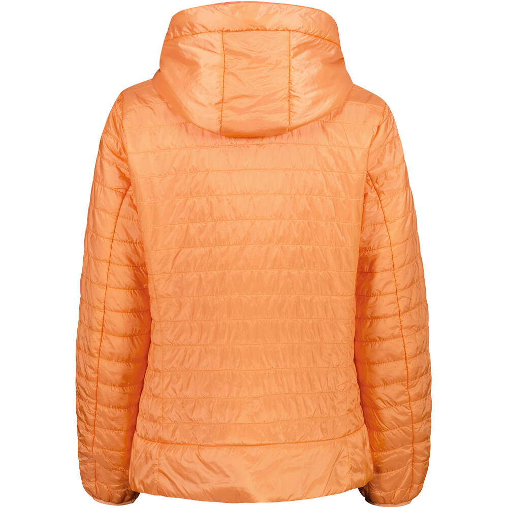 Cmp chaqueta outdoor mujer WOMAN JACKET REVERSE FIX HOOD NARANJA vista trasera